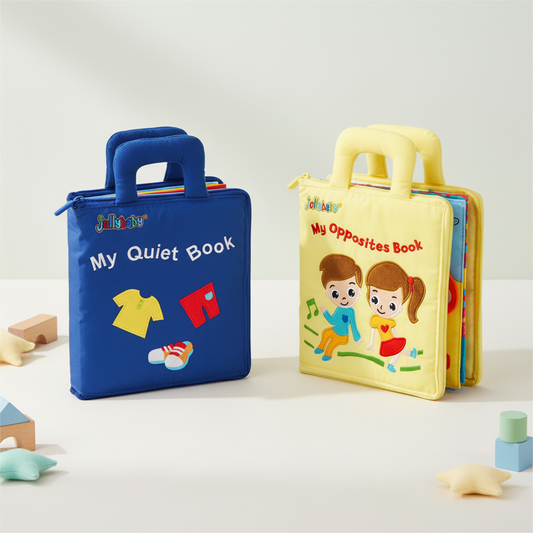 Early Education Baby Cloth Books: Quiet Cloth Book Edition